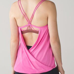 NWOT Lululemon Make A Move Tank Top in Pink (Size 8)